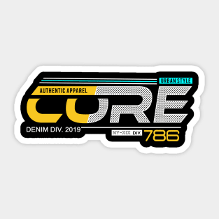 Core Urban Style Sticker